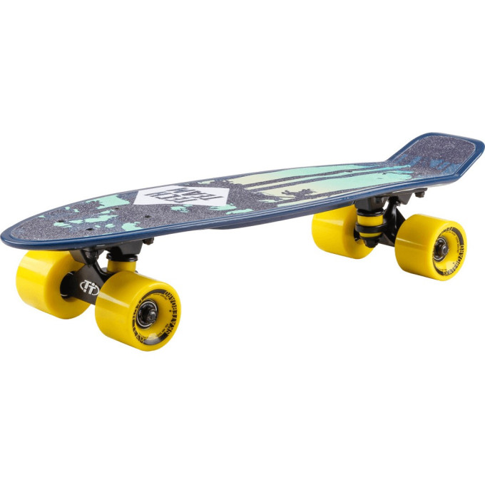 Скейтборд пластик TECH TEAM KIWI 22" black/green NN007442